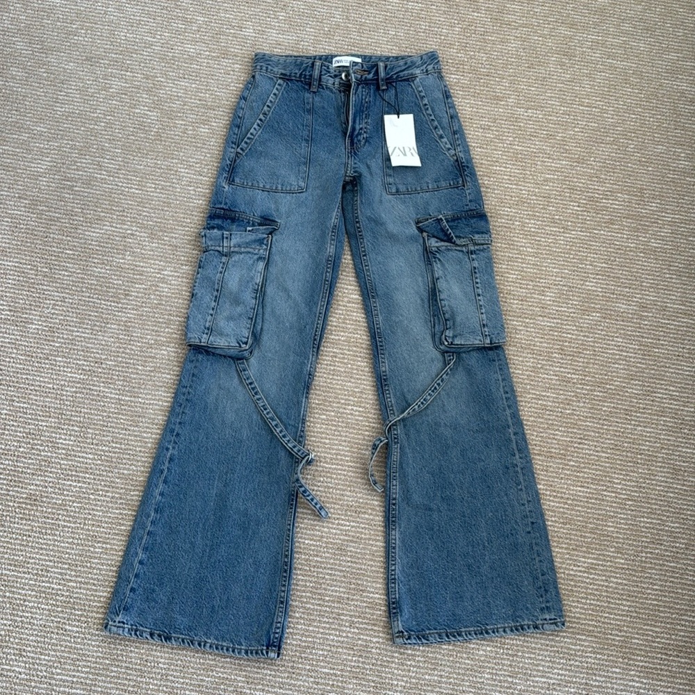 Zara cargo jeans
